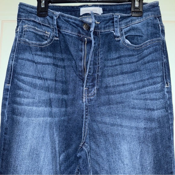 Jelly Beans Indigo Wide Leg Jeans - Picture 5 of 9